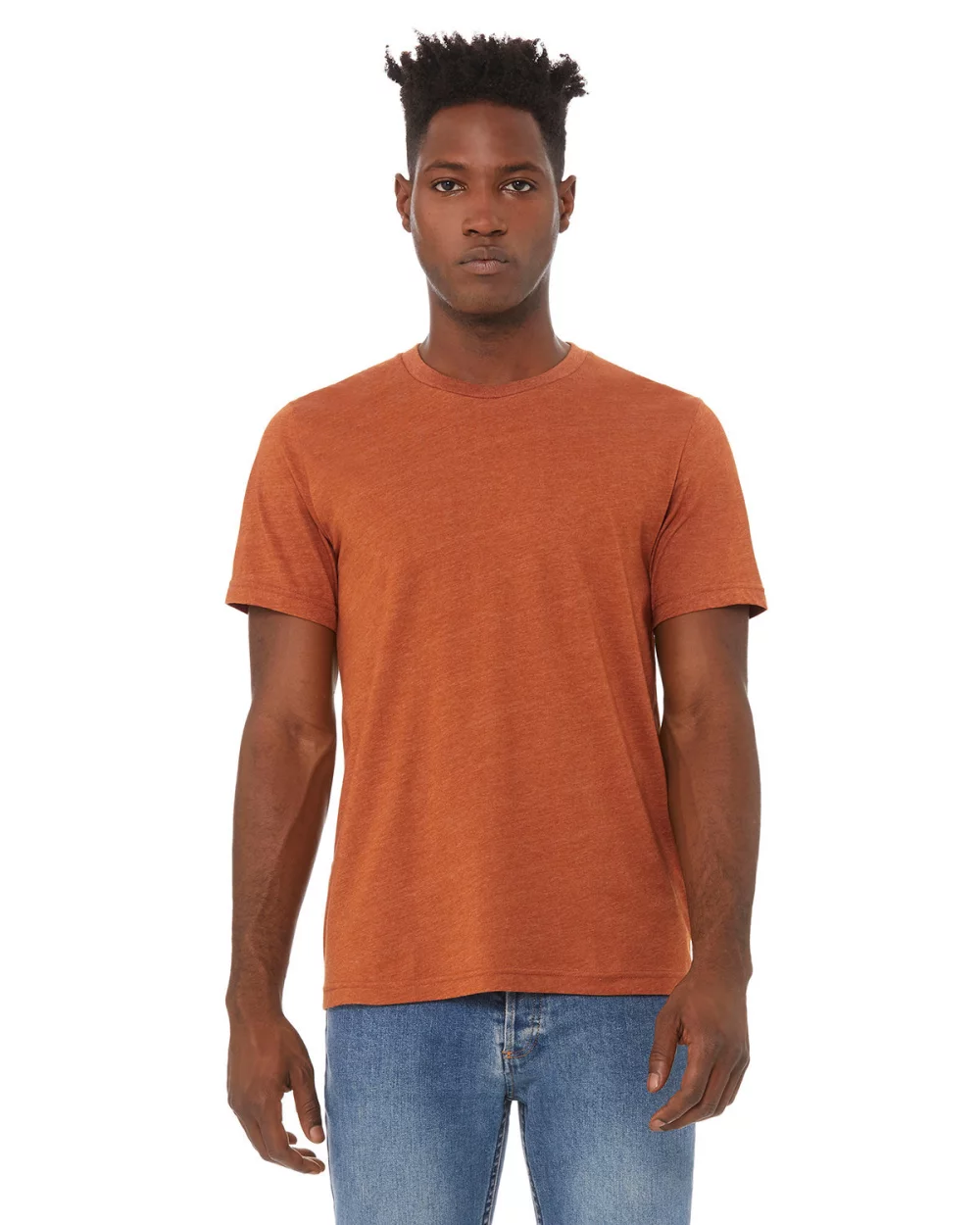 T-shirt unisexe Heather CVC de BELLA+CANVAS