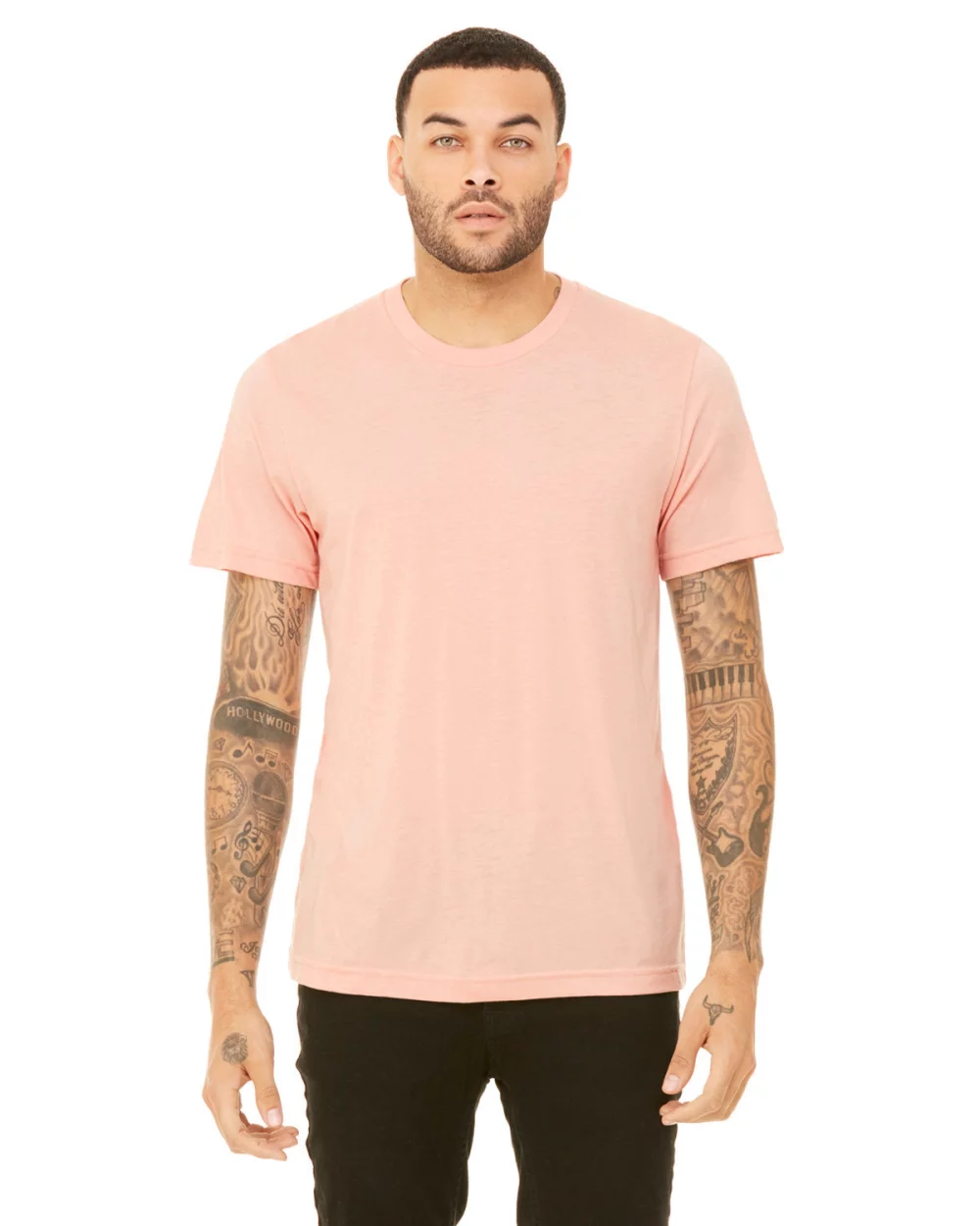 T-shirt unisexe Heather CVC de BELLA+CANVAS