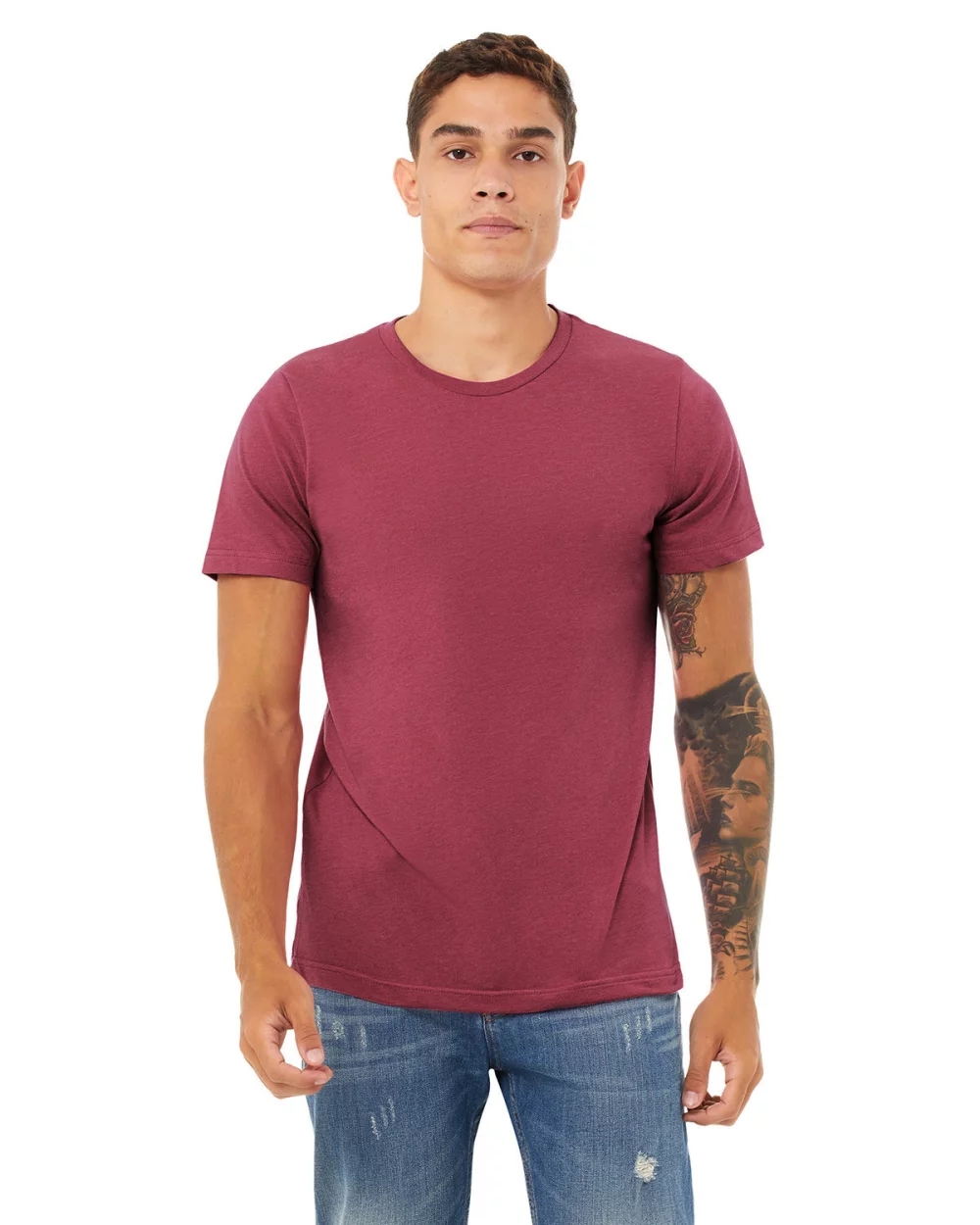 BELLA+CANVAS Unisex Heather CVC T-Shirt