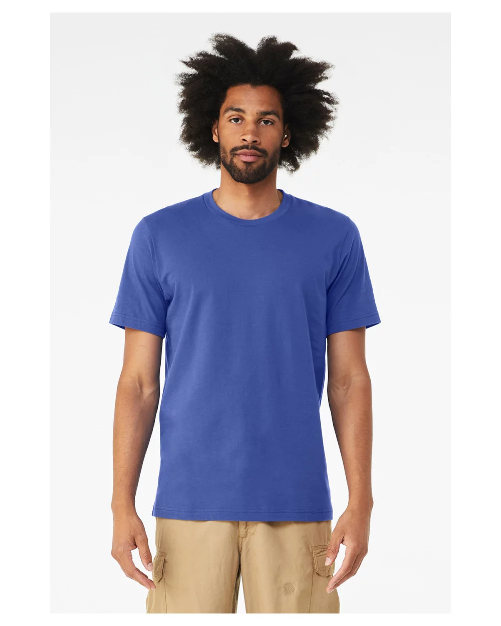 T-shirt unisexe Heather CVC de BELLA+CANVAS