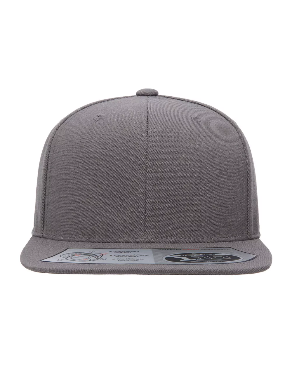 Casquette snapback en laine mélangée pour adultes Yupoong.
