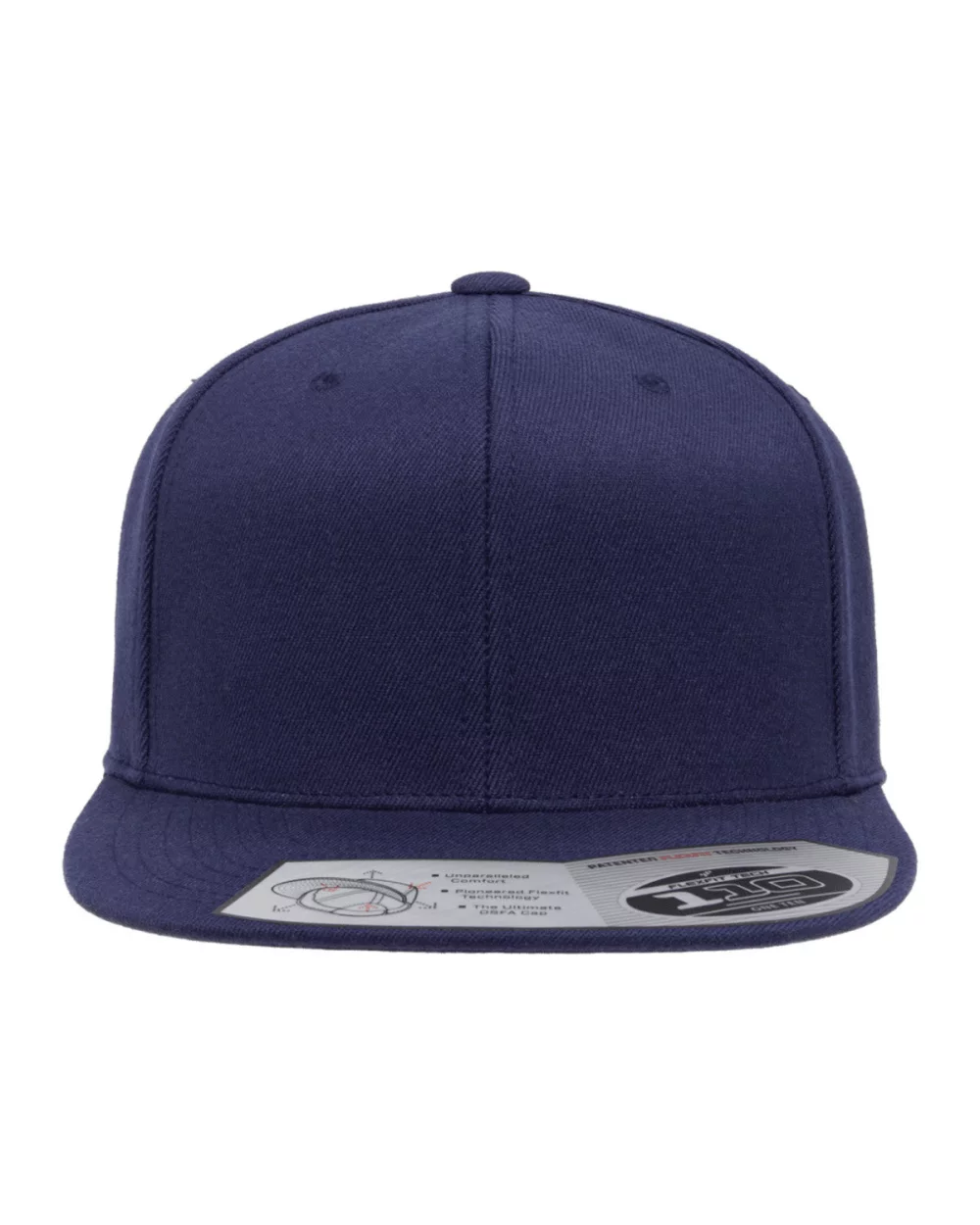 Casquette snapback en laine mélangée pour adultes Yupoong.