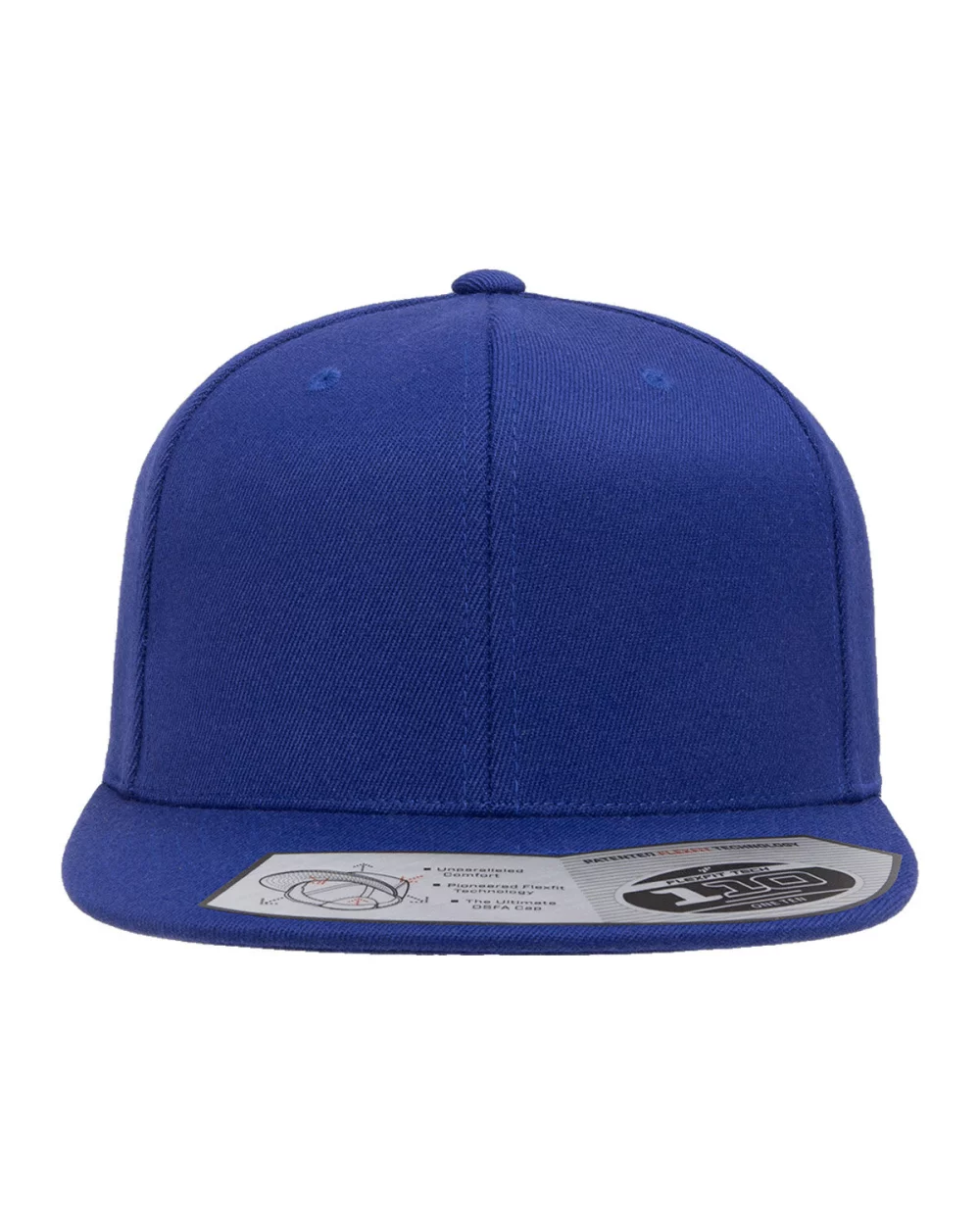 Casquette snapback en laine mélangée pour adultes Yupoong.