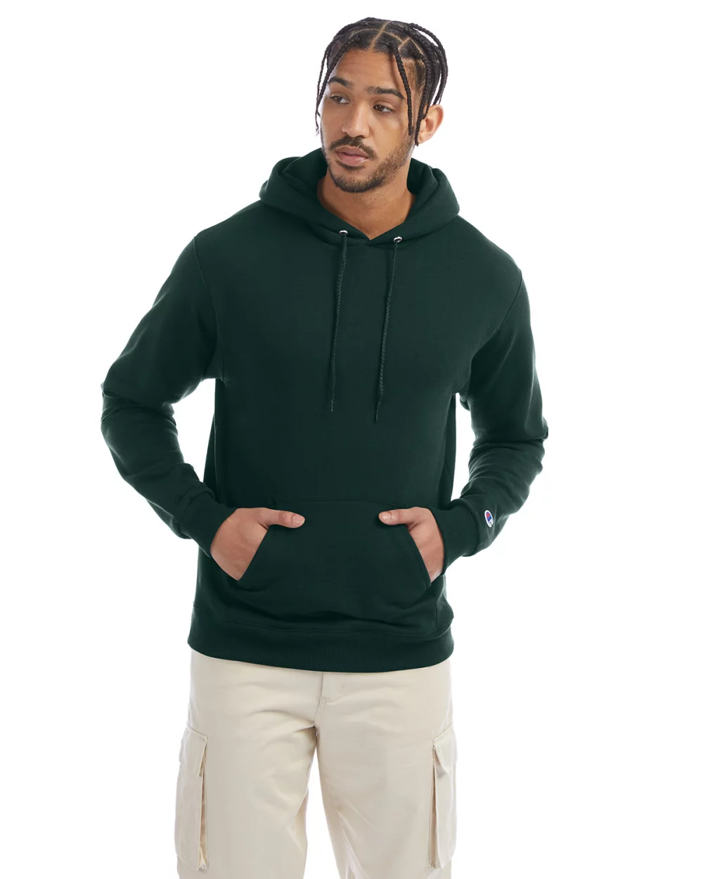 Champion Adult Powerblend® Pullover Hooded Sweatshirt