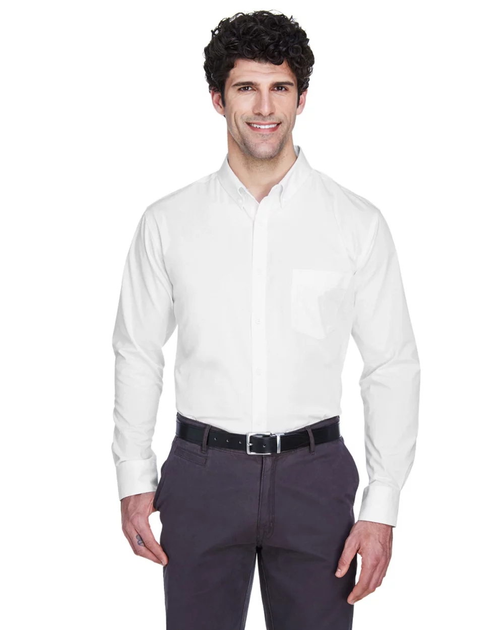 Chemise en twill à manches longues pour hommes CORE 365 Operate