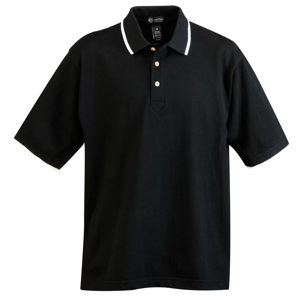 Men's Rimini Polo Shirt w/Contrasting Stripe