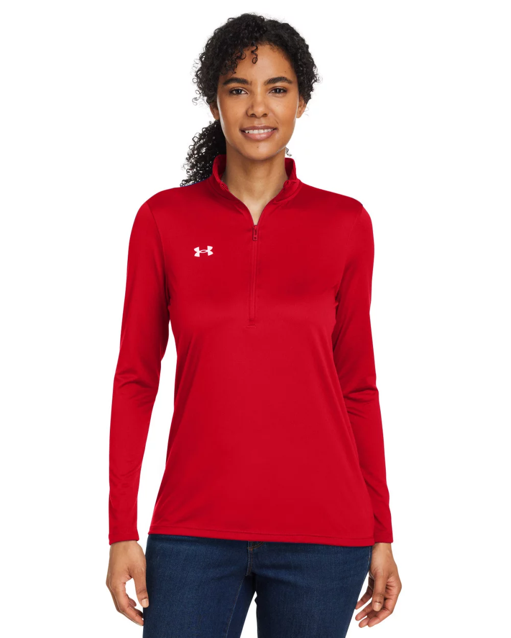 UNDER ARMOUR Ladies' Team Tech Half-Zip