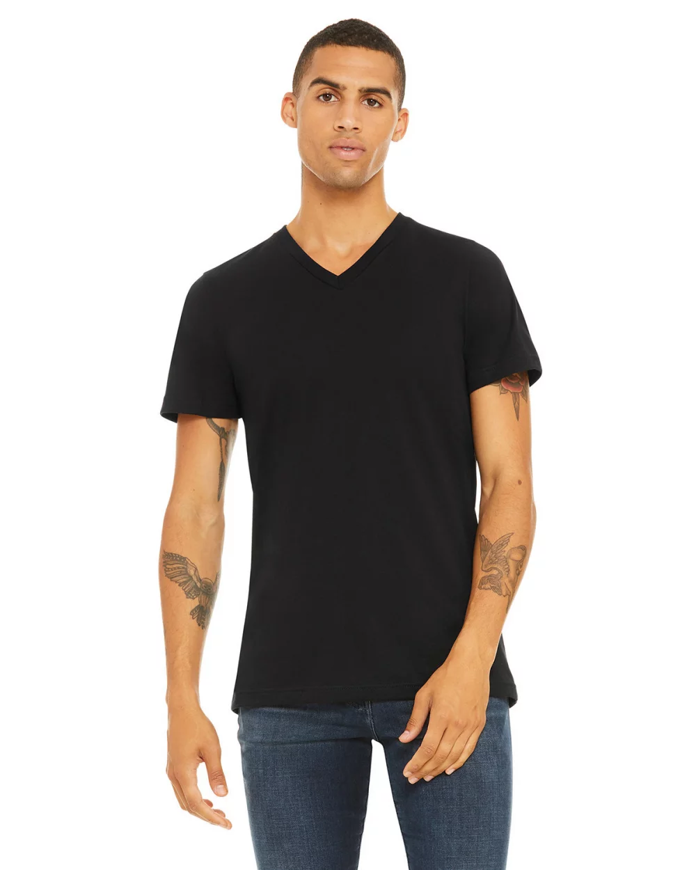 BELLA+CANVAS Unisex Jersey Short-Sleeve V-Neck T-Shirt