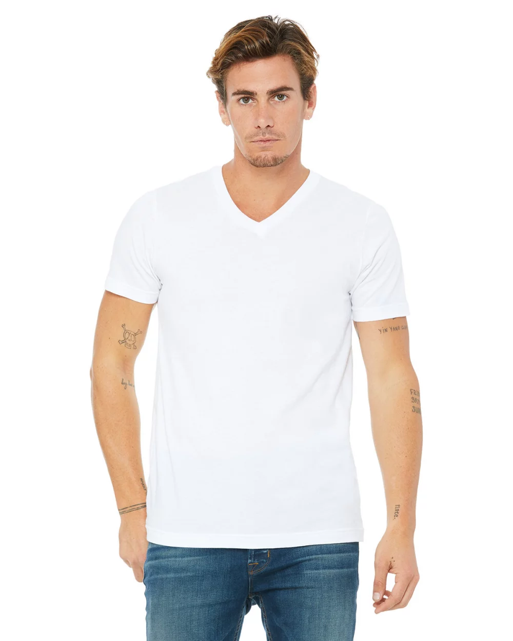 BELLA+CANVAS Unisex Jersey Short-Sleeve V-Neck T-Shirt