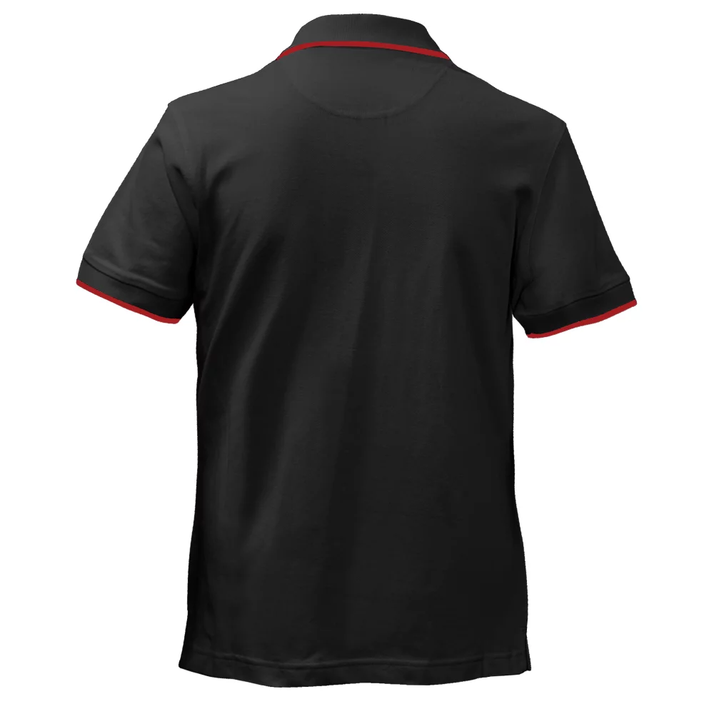 Men's Rimini Polo Shirt w/Contrasting Stripe