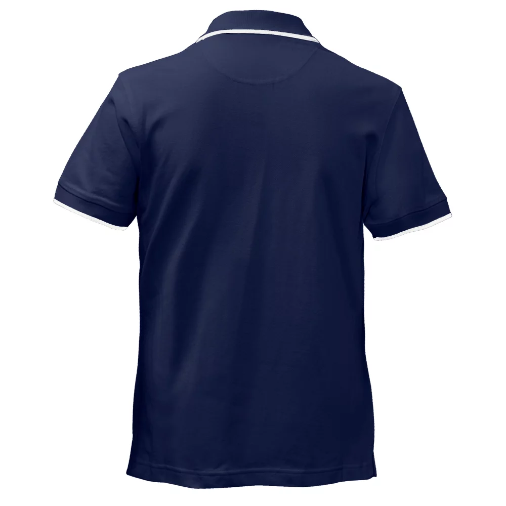 Men's Rimini Polo Shirt w/Contrasting Stripe