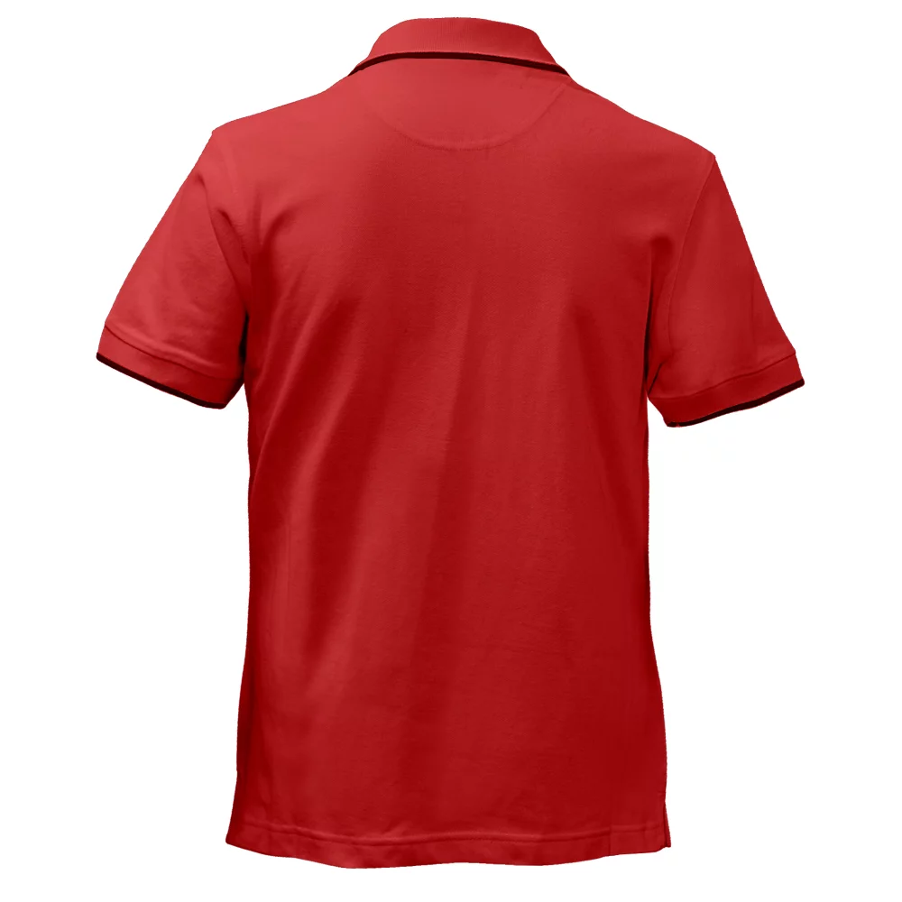 Men's Rimini Polo Shirt w/Contrasting Stripe
