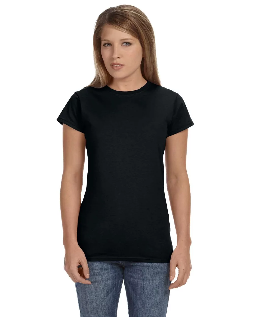 T-shirt ajusté Gildan pour femmes en tissu doux Softstyle®