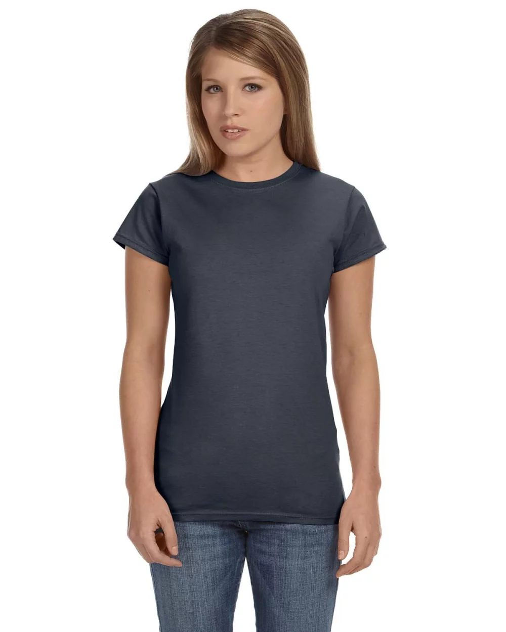 T-shirt ajusté Gildan pour femmes en tissu doux Softstyle®