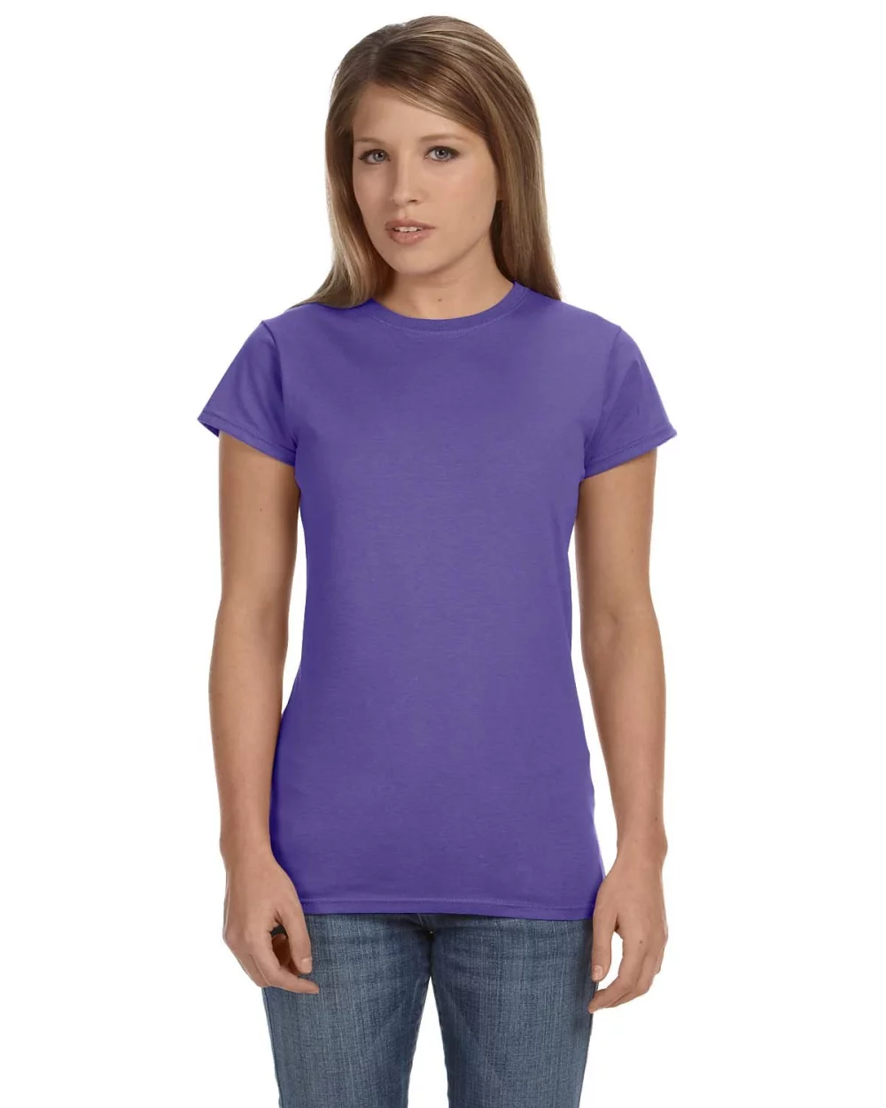 T-shirt ajusté Gildan pour femmes en tissu doux Softstyle®