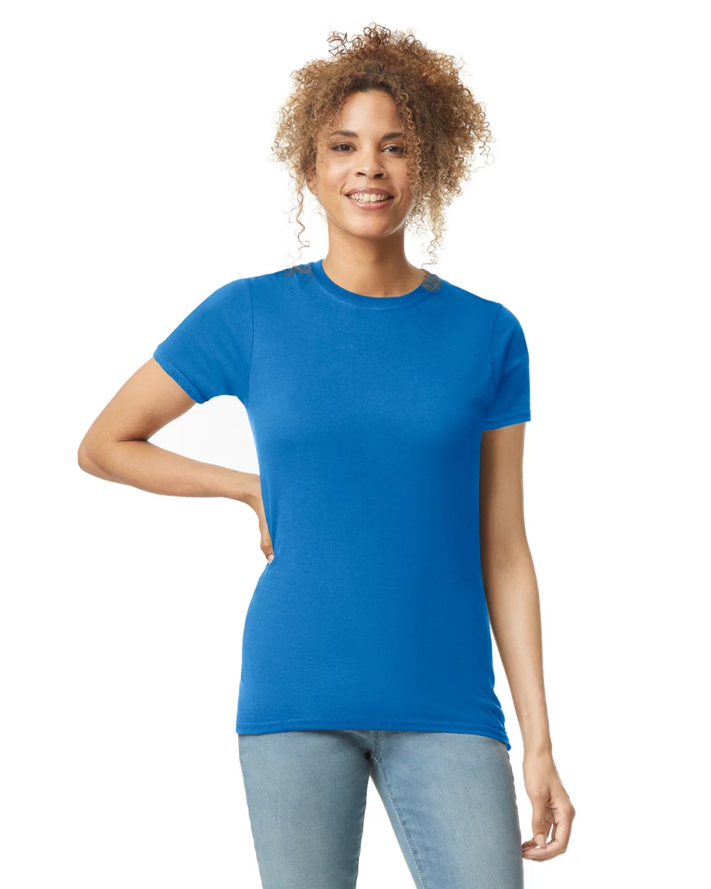 T-shirt ajusté Gildan pour femmes en tissu doux Softstyle®