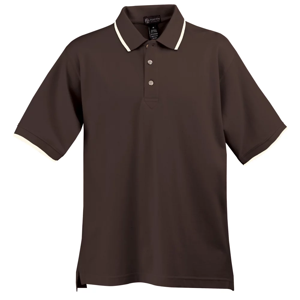Men's Rimini Polo Shirt w/Contrasting Stripe