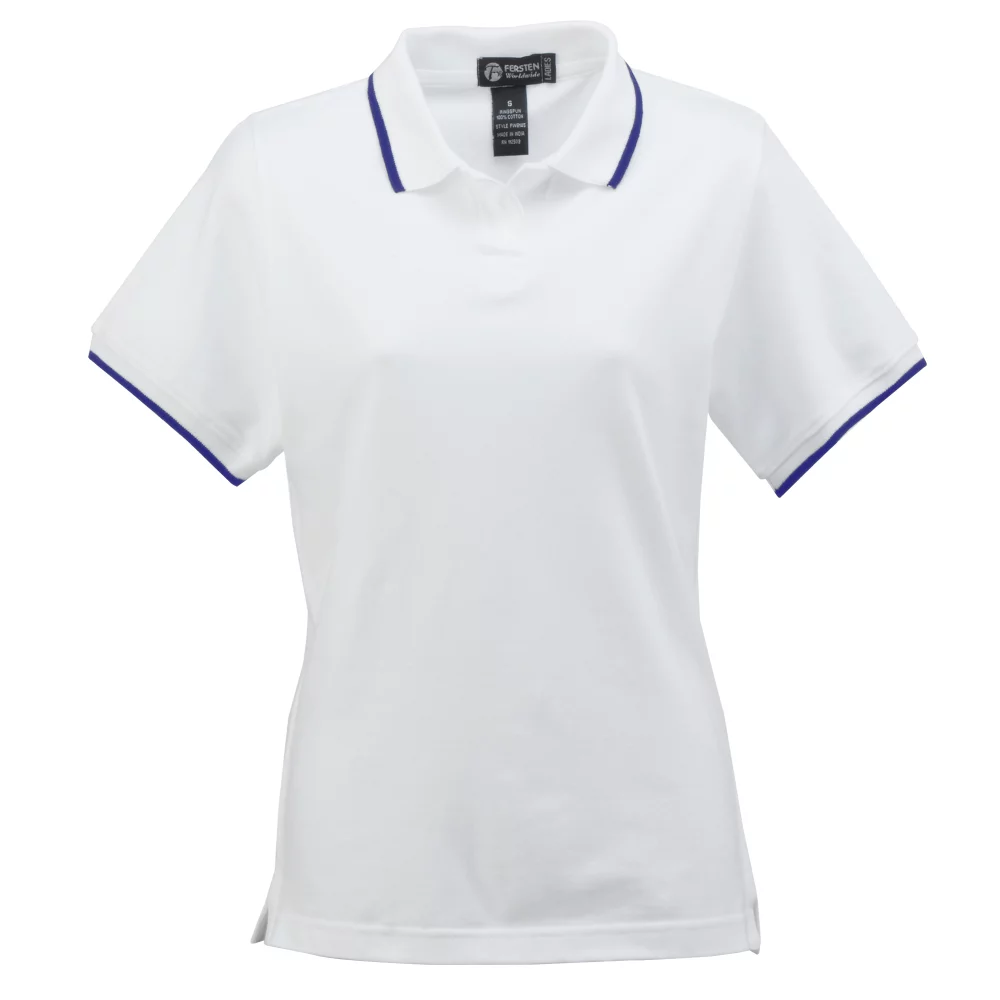 Women's Rimini Polo Shirt w/Contrasting Stripe