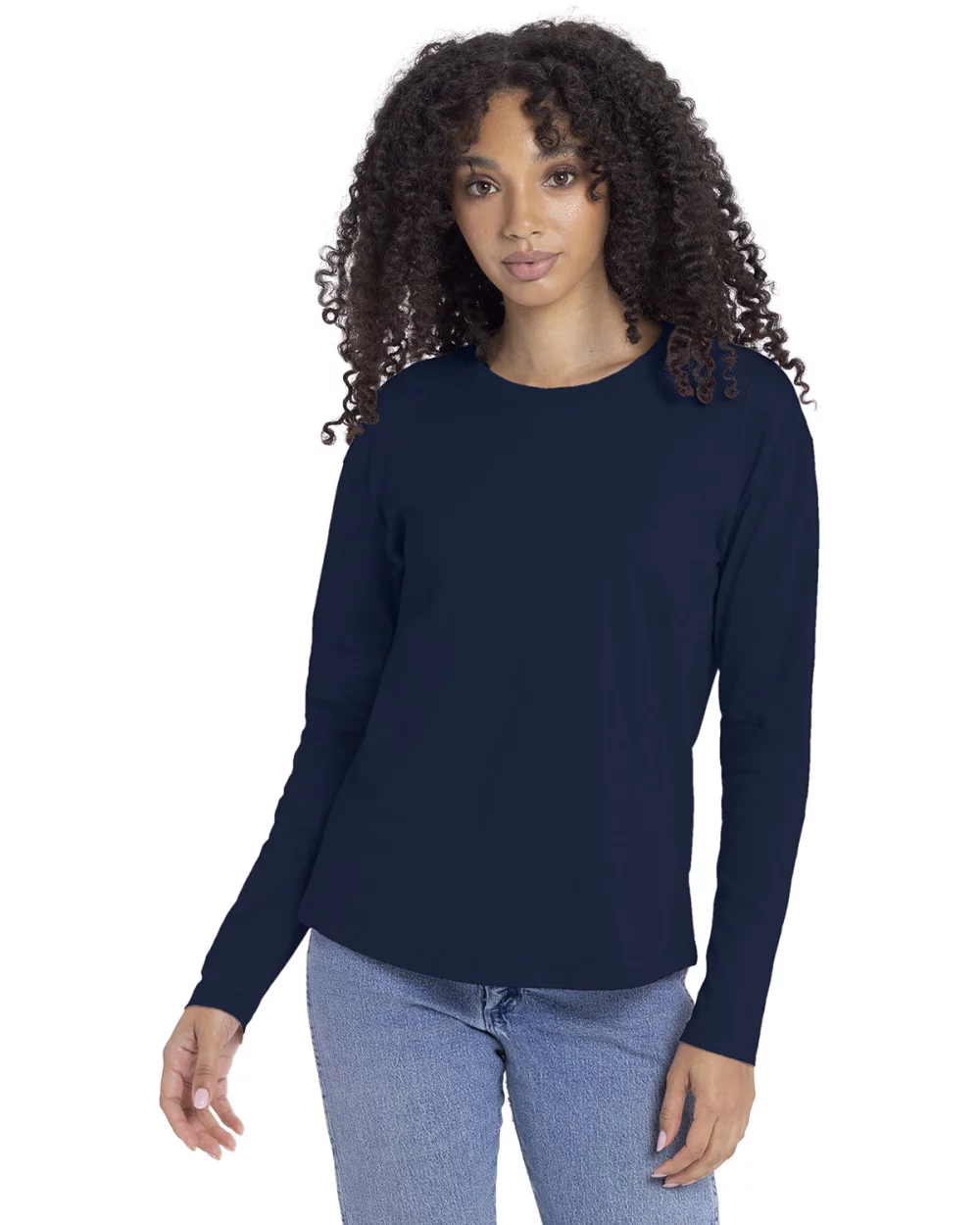 T-shirt à manches longues décontracté pour femmes de NEXT LEVEL APPAREL