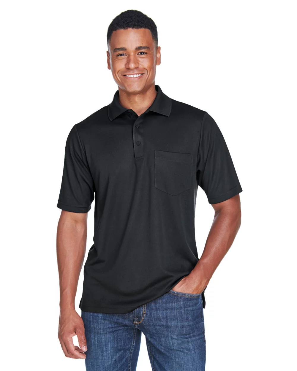 CORE 365 Men's Origin Performance Piqu? Polo with Pocket