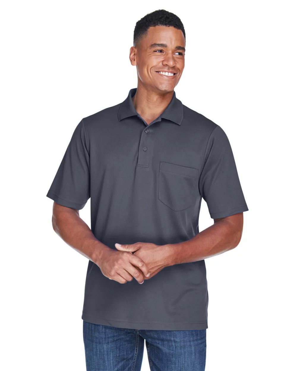 CORE 365 Men's Origin Performance Piqu? Polo with Pocket