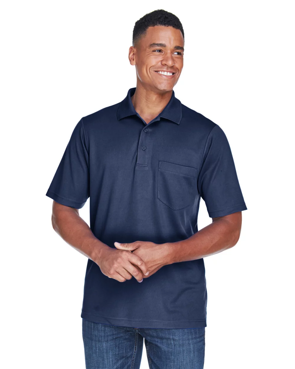 CORE 365 Men's Origin Performance Piqu? Polo with Pocket