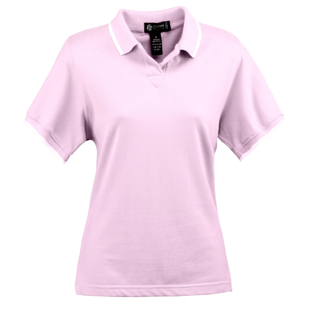 Women's Rimini Polo Shirt w/Contrasting Stripe