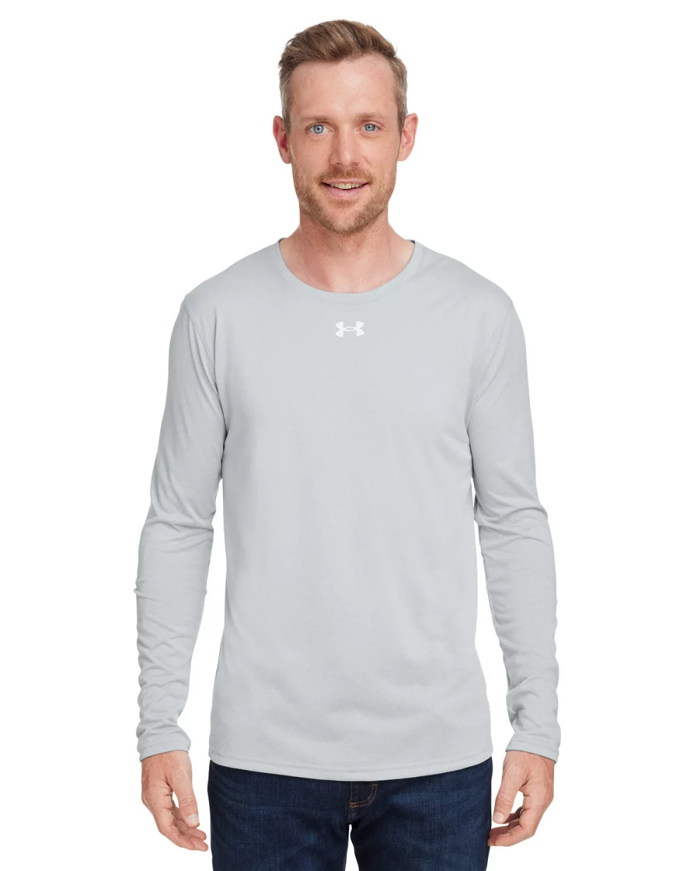 UNDER ARMOUR Men's Team Tech Long-Sleeve T-Shirt