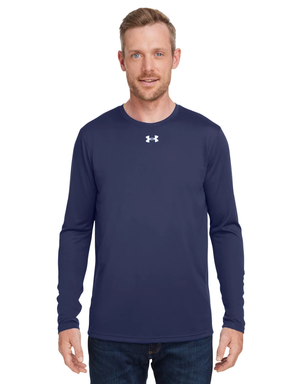UNDER ARMOUR Men's Team Tech Long-Sleeve T-Shirt