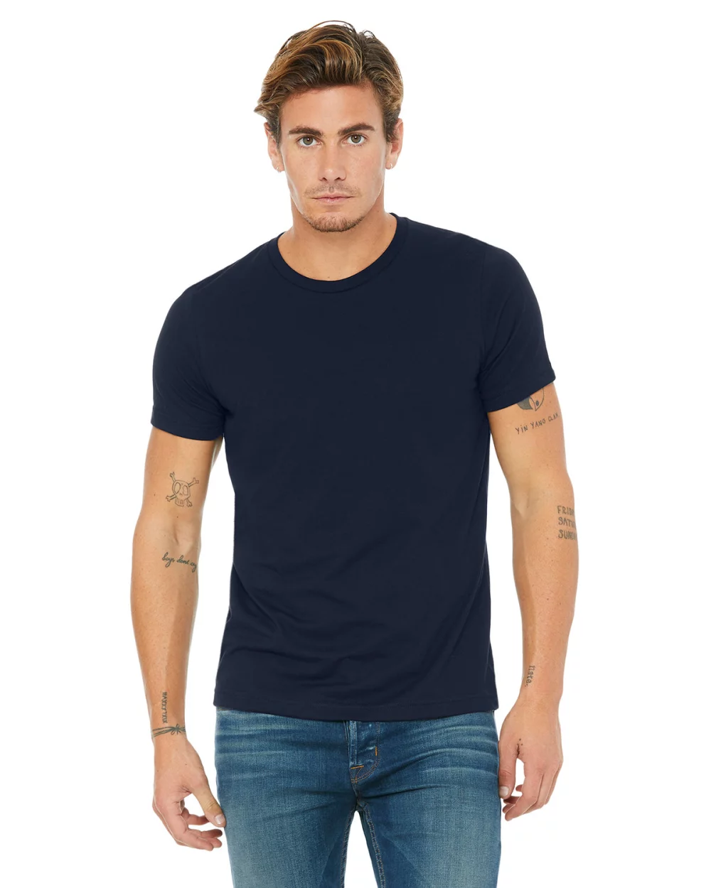 BELLA+CANVAS Unisex Poly-Cotton Short-Sleeve T-Shirt