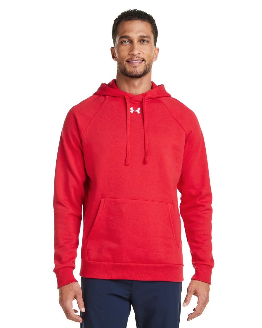 UNDER ARMOUR Men's Rival Fleece Hooded Sweatshirt