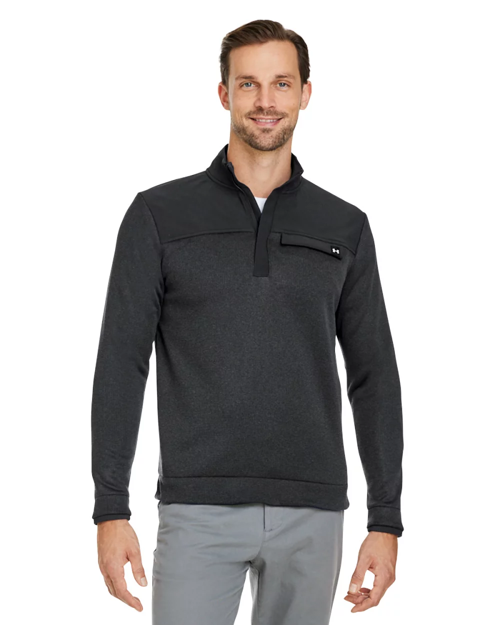 Pull demi-zip en polaire Storm Sweaterfleece pour homme UNDER ARMOUR, édition limitée.