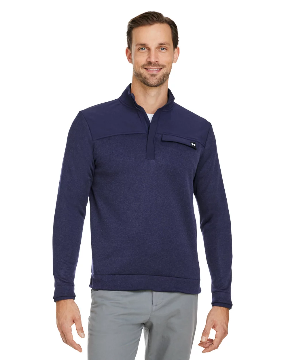 Pull demi-zip en polaire Storm Sweaterfleece pour homme UNDER ARMOUR, édition limitée.