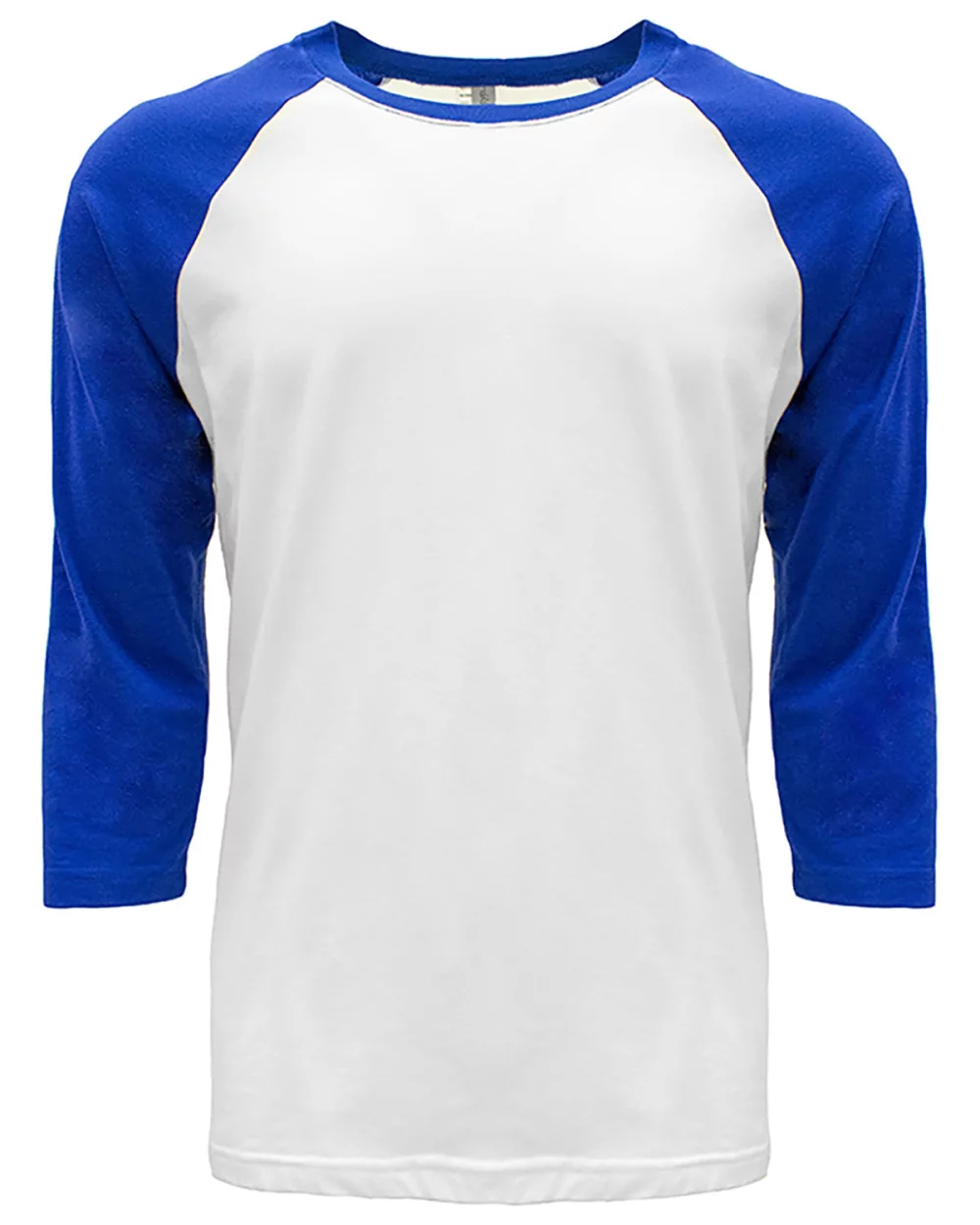 T-shirt de baseball à manches raglan trois-quarts en CVC unisexe de NEXT LEVEL APPAREL