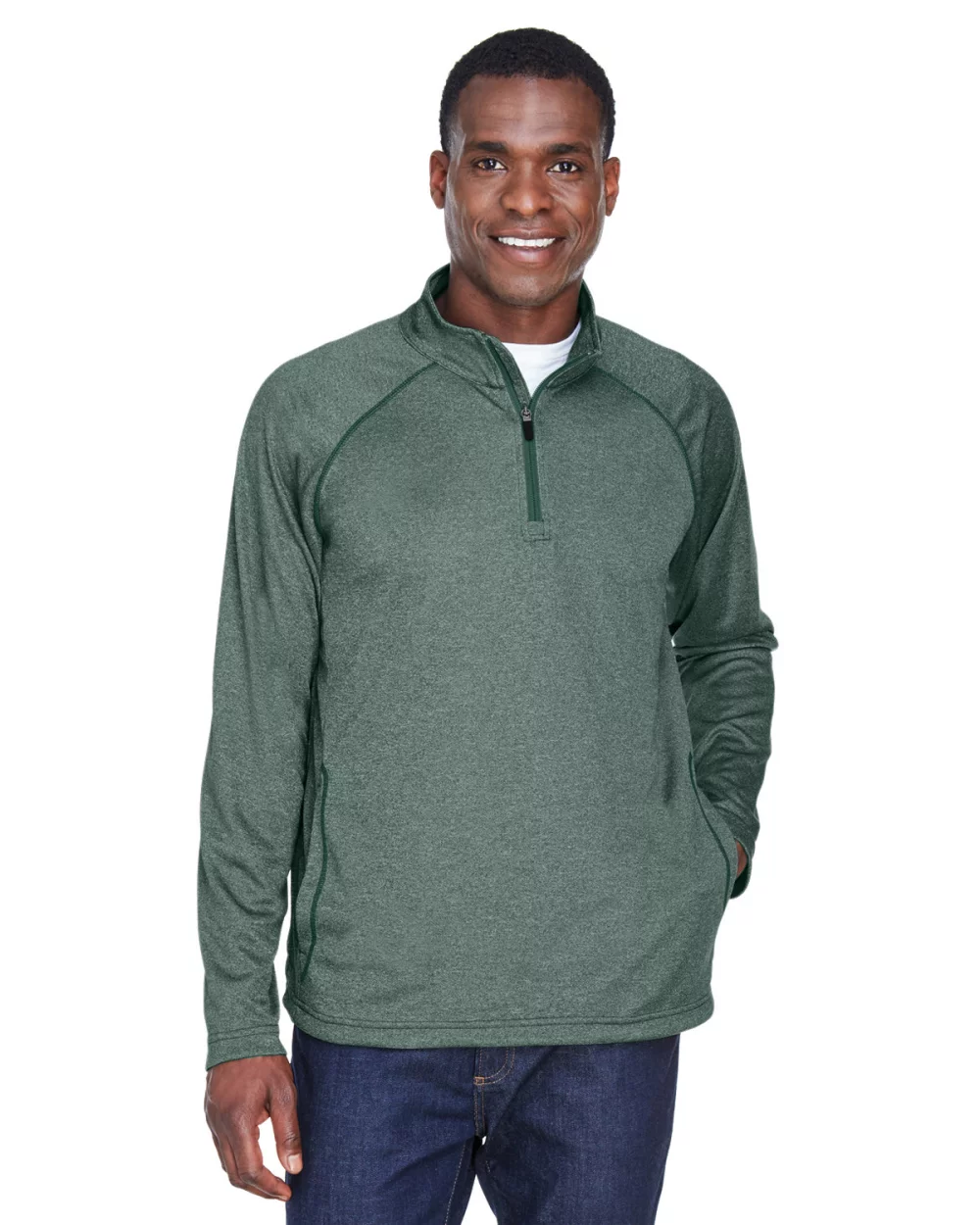DEVON AND JONES Men's Stretch Tech-Shell® Compass Quarter-Zip