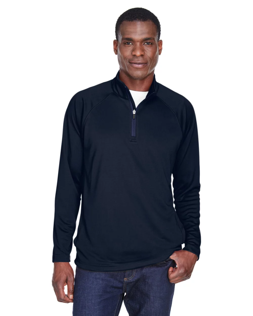 DEVON AND JONES Men's Stretch Tech-Shell® Compass Quarter-Zip