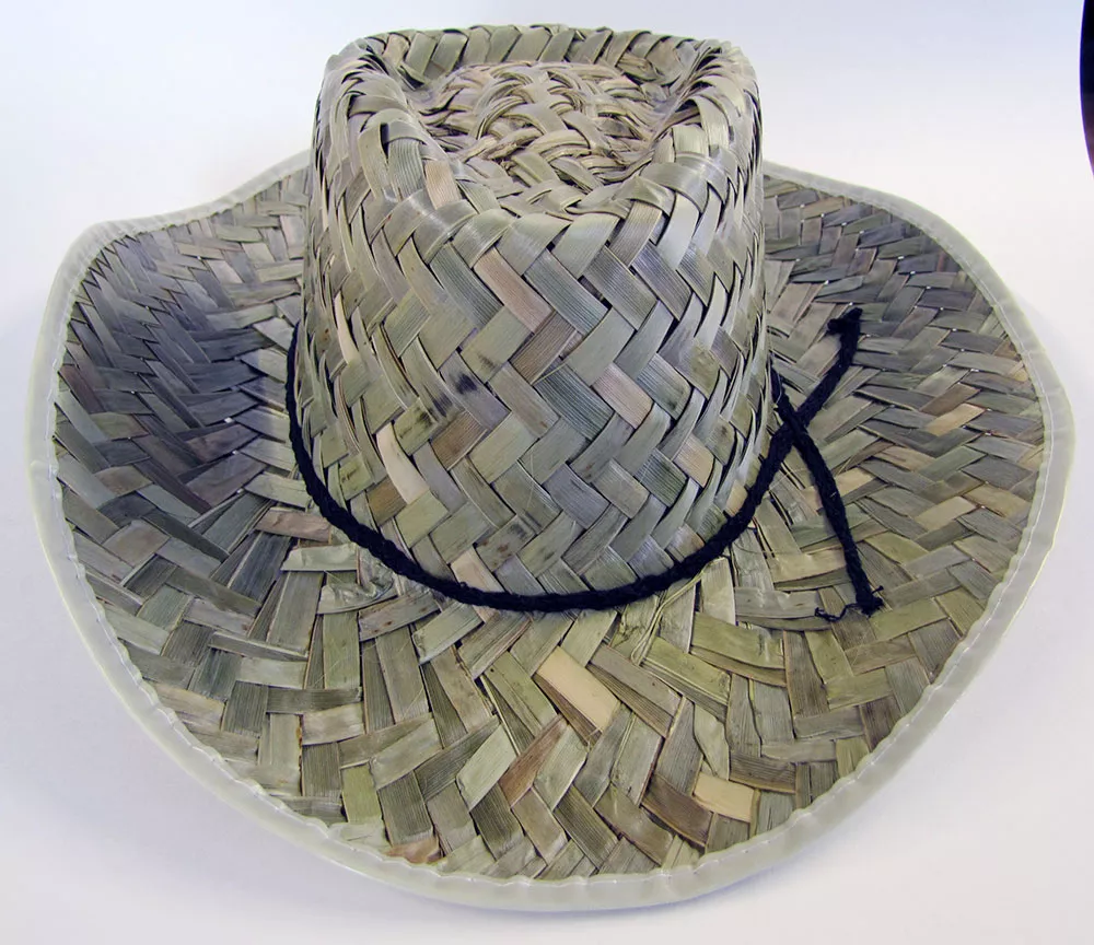 Braided Straw Cowboy Hat