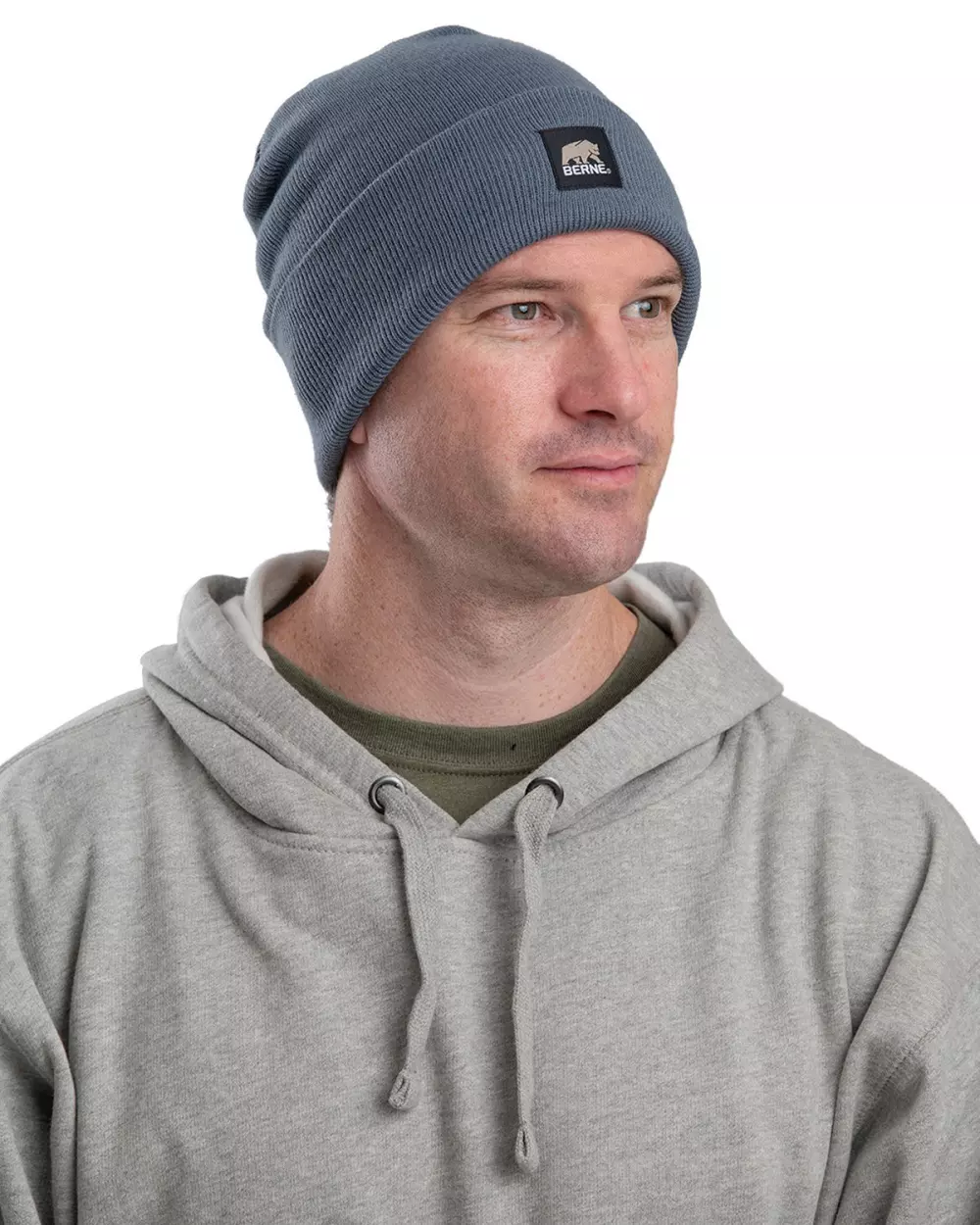 Bonnet à revers en tricot Heritage de Berne Apparel