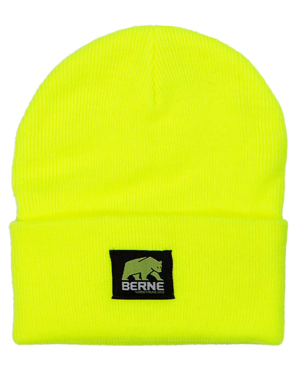 Bonnet à revers en tricot Heritage de Berne Apparel