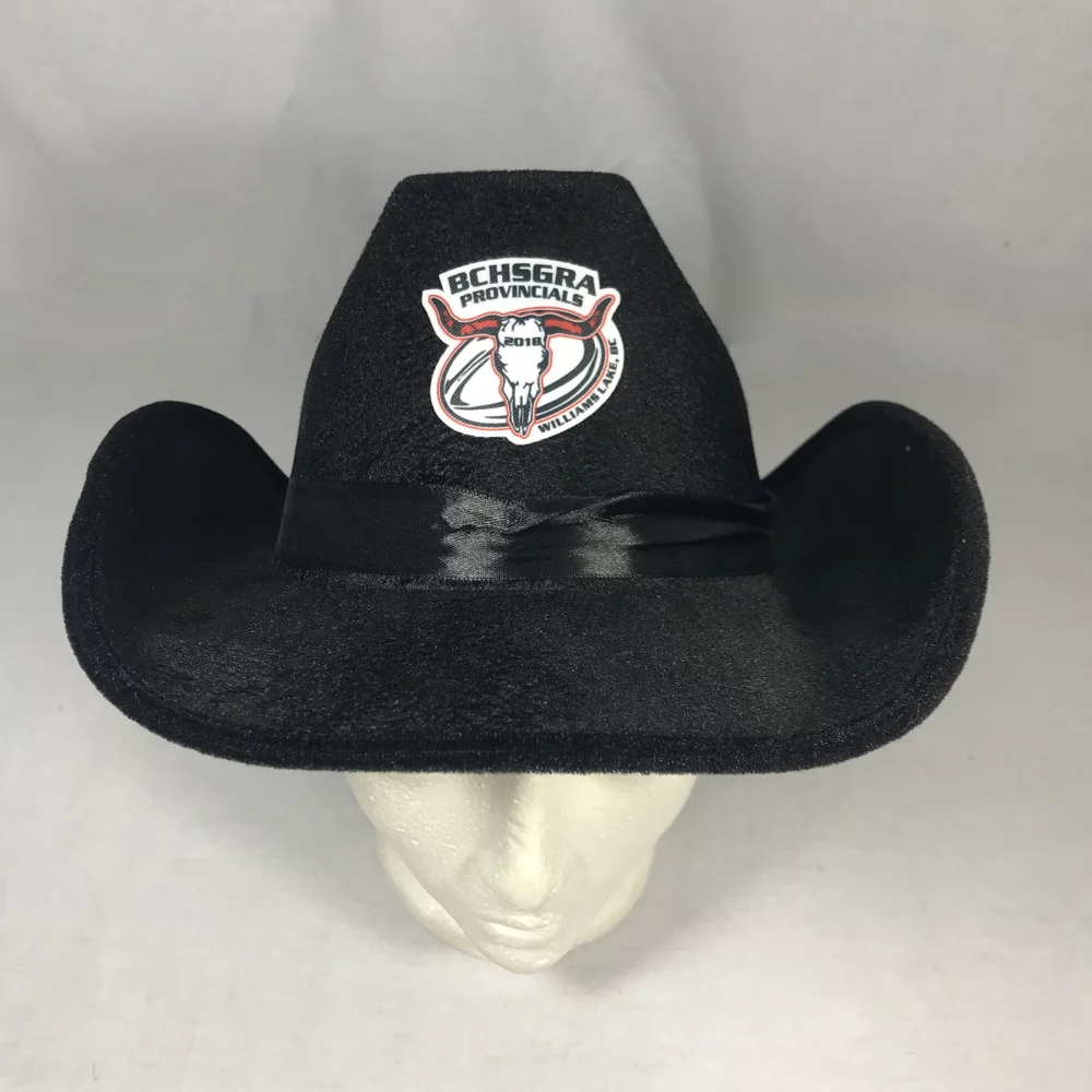 Black Velvet Cowboy Hat