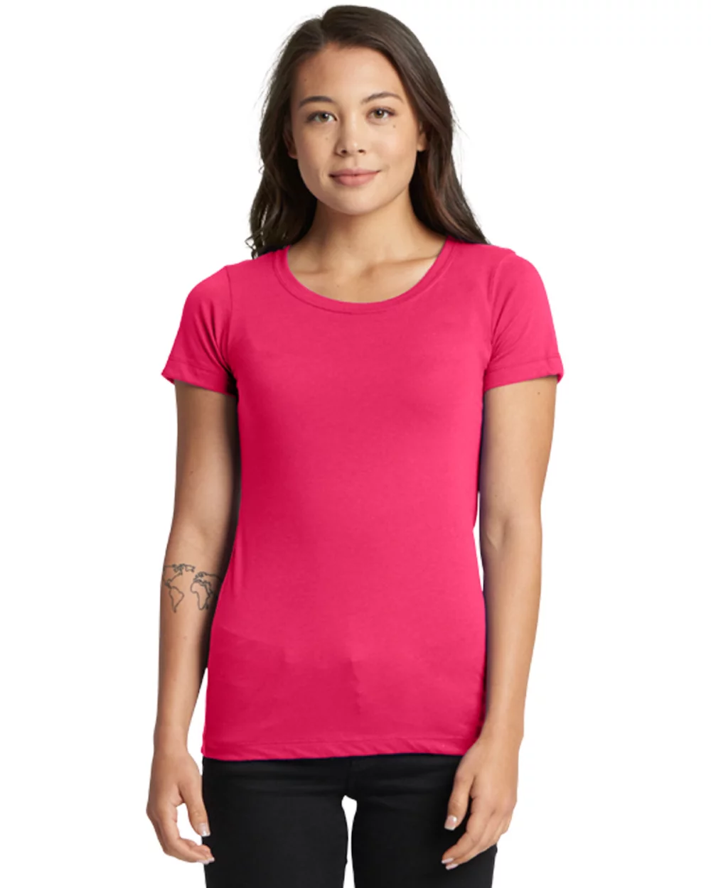 T-shirt idéal pour dames de NEXT LEVEL APPAREL
