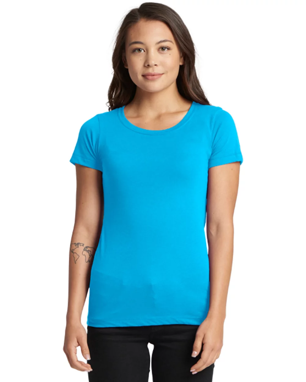 T-shirt idéal pour dames de NEXT LEVEL APPAREL