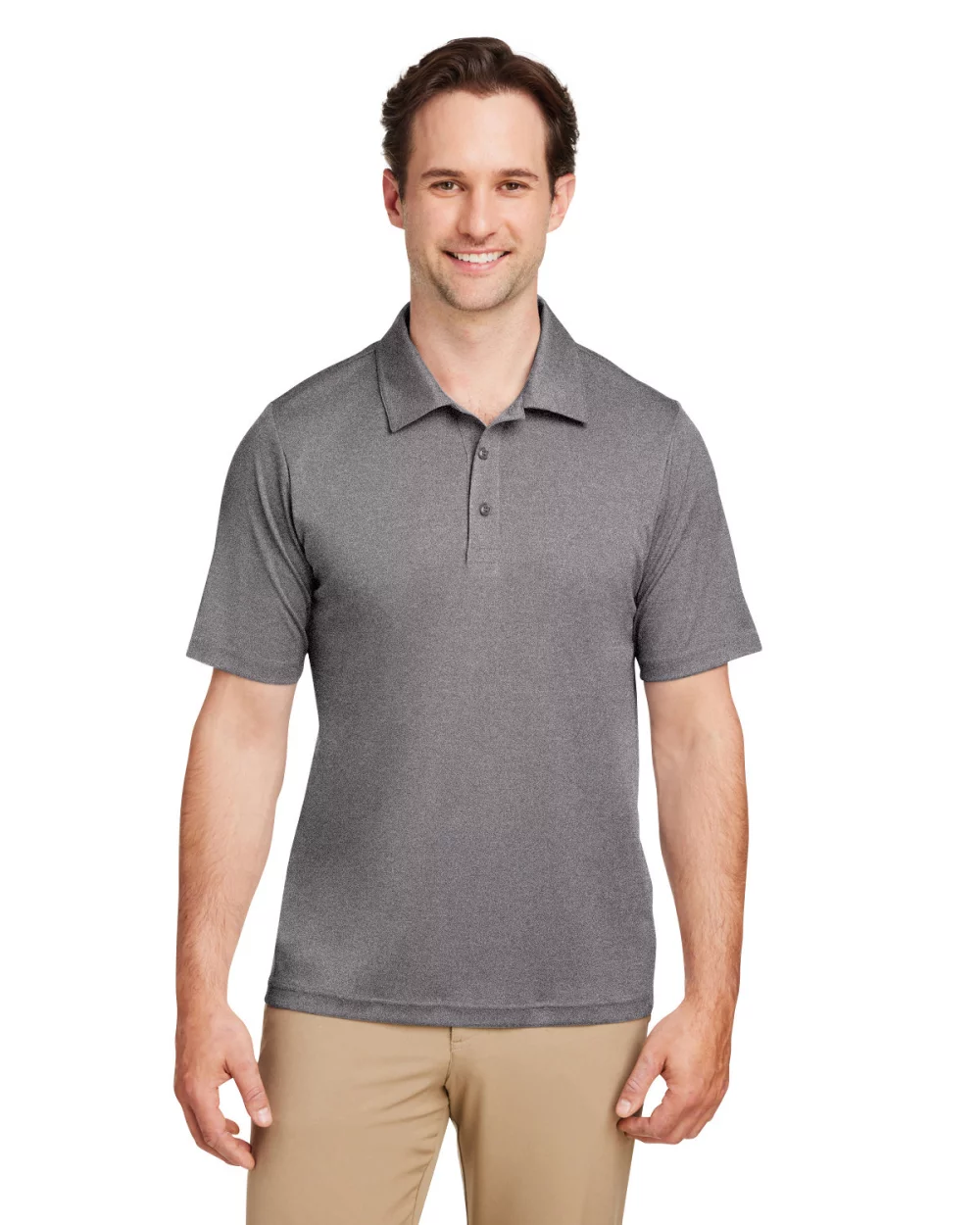Polo de performance Team 365 Men's Zone Sonic Heather