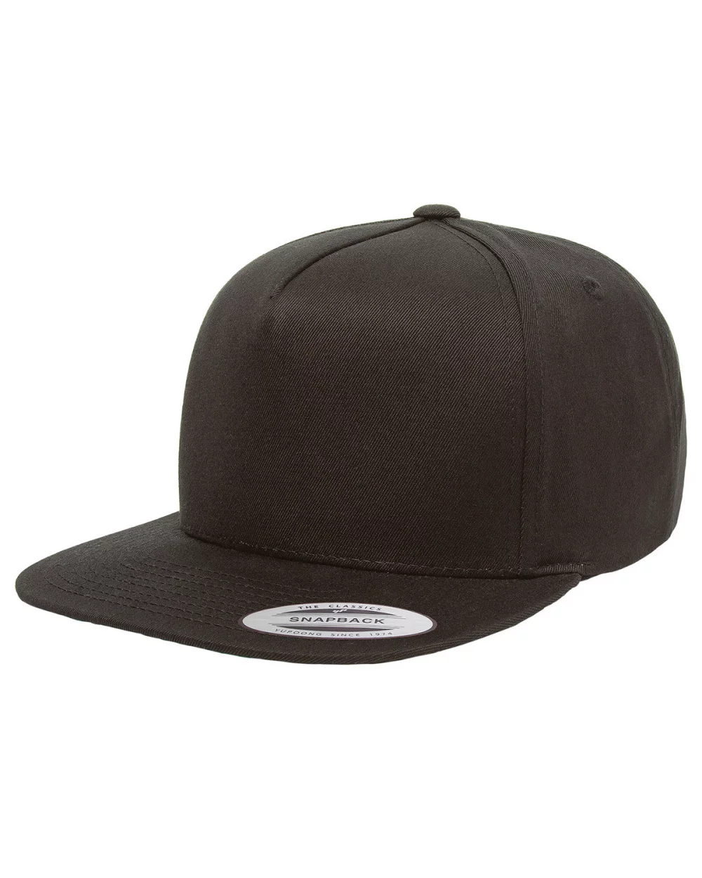 Casquette snapback en sergé de coton pour adultes Yupoong