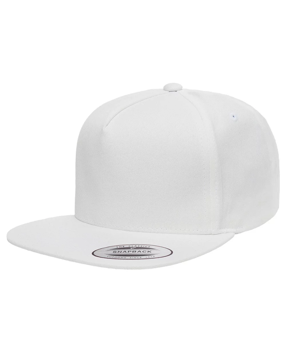 Casquette snapback en sergé de coton pour adultes Yupoong