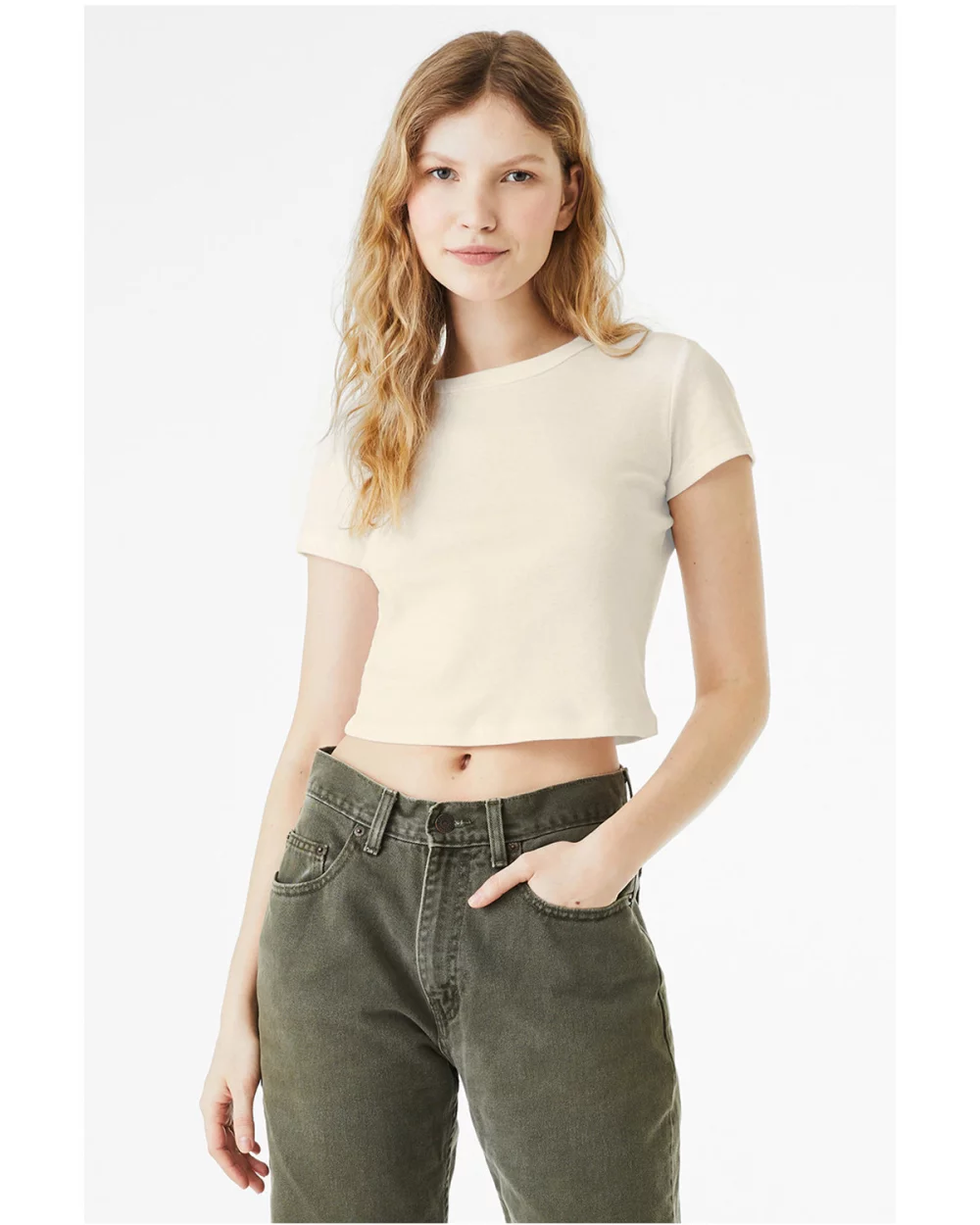 BELLA+CANVAS Ladies' Micro Ribbed Baby T-Shirt