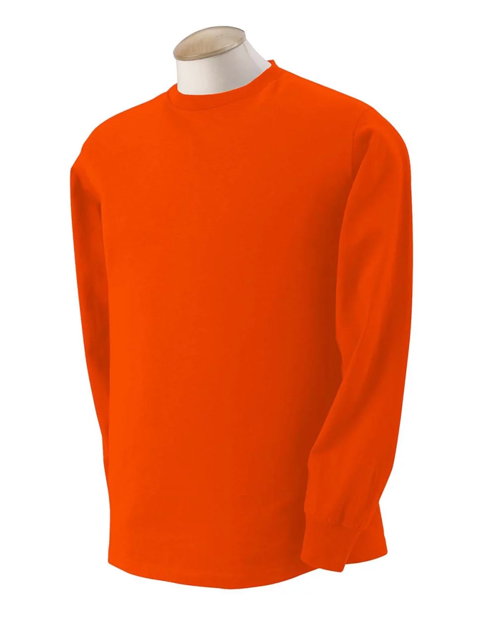 T-shirt à manches longues en coton HD pour adultes de Fruit of the Loom.