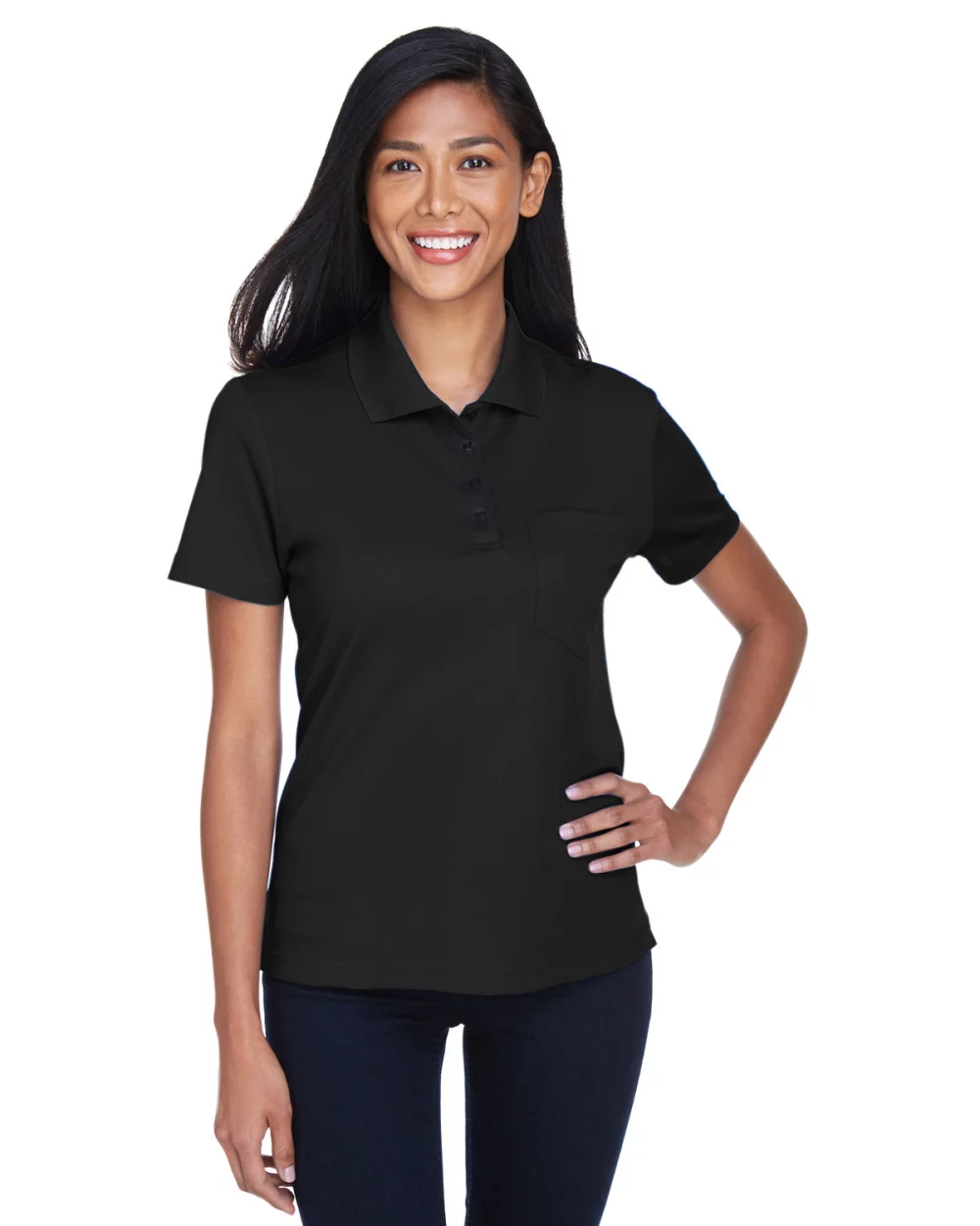 CORE 365 Ladies' Origin Performance Piqu? Polo with Pocket