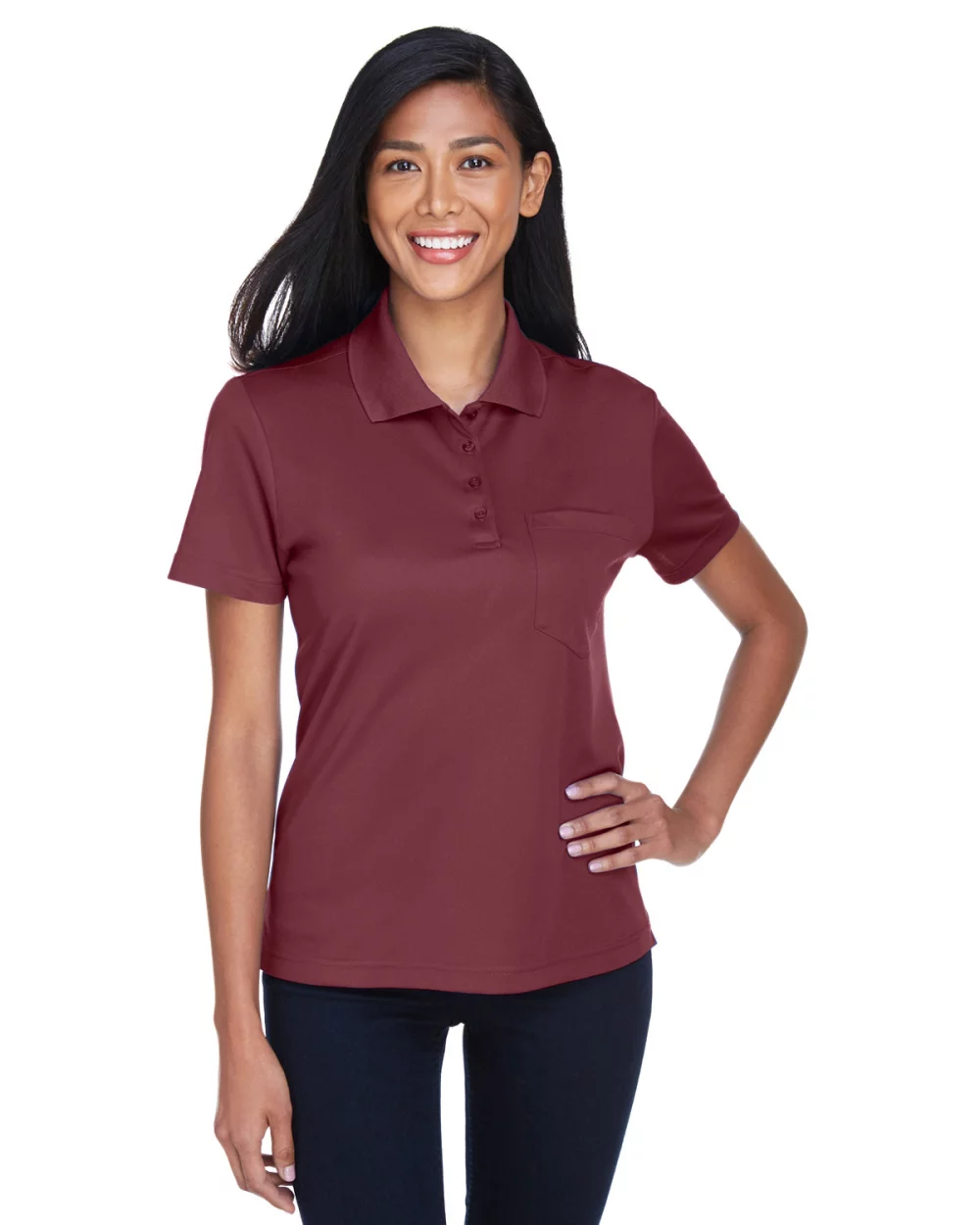CORE 365 Ladies' Origin Performance Piqu? Polo with Pocket