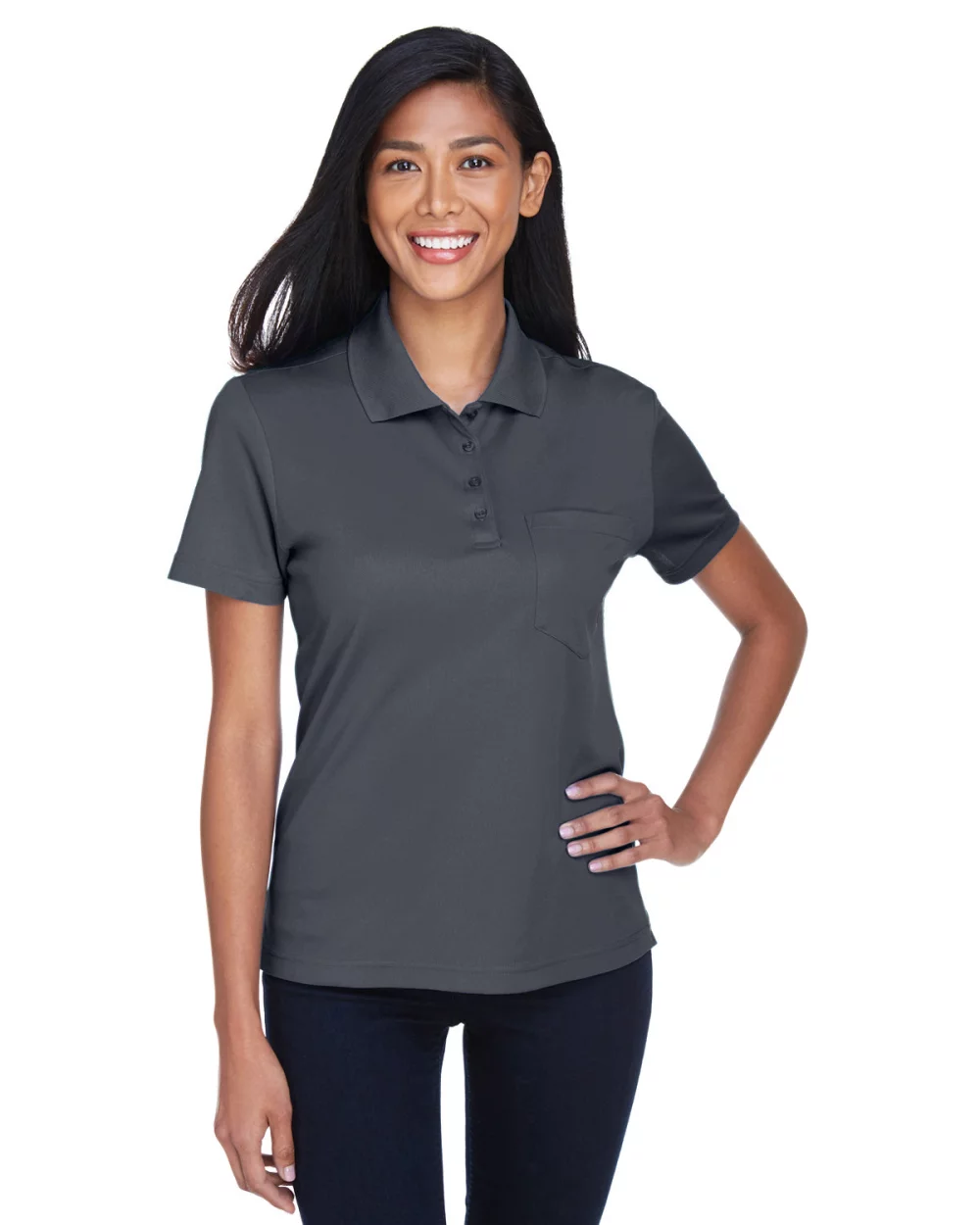 CORE 365 Ladies' Origin Performance Piqu? Polo with Pocket